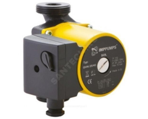 Насос циркуляционный с мокрым ротором GHN SOL 25/60-180 PN10 1x230В/50 Гц IMP PUMPS 979523361