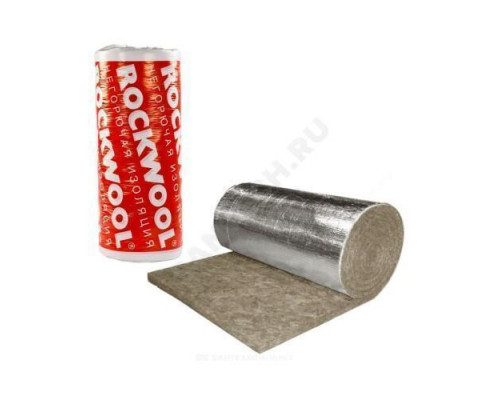 Рулон минеральная вата TEX MAT кашированный фольгой 90х1000-4,5 ROCKWOOL 115391