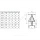 Задвижка чугун R55FLY аналог МЗВГ обрезиненный клин Ду 250 Ру16 фл Giacomini R55FLY025