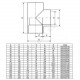 Тройник ПВХ серый под клеевое соед Дн 225х90гр Ру10 напорный EFFAST RDRTID2250