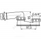 Сифон для ванны плоский Alca Plast A532-DN40