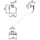 Держатель для туалетной бумаги IOM Square Ideal Standard E2191AA