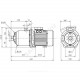 Насос многоступенчатый горизонтальный MHI 405-1/E/1-230-50-2 PN10 1х230 В/50 Гц Wilo 4024298