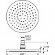 Душ верхний 200мм IDEALRAIN SOFT M1 Ideal Standard B9442AA .