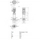 Насос многоступенчатый вертикальный HELIX V 403-1/16/E/S/400-50 PN16 3х400В/50 Гц Wilo 4201366