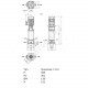 Насос многоступенчатый вертикальный HELIX V 404-1/16/E/S/400-50 PN16 3х400В/50 Гц Wilo 4201369