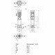 Насос многоступенчатый вертикальный HELIX V 405-1/16/E/S/400-50 PN16 3х400В/50 Гц Wilo 4201372