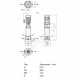 Насос многоступенчатый вертикальный HELIX V 407-1/16/E/S/400-50 PN16 3х400В/50 Гц Wilo 4201377