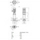 Насос многоступенчатый вертикальный HELIX V 414-1/16/E/S/400-50 PN16 3х400В/50 Гц Wilo 4201393