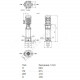 Насос многоступенчатый вертикальный HELIX V 406-1/16/E/KS/400-50 PN16 3х400В/50 Гц Wilo 4160522