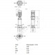 Насос многоступенчатый вертикальный HELIX V 408-1/16/E/KS/400-50 PN16 3х400В/50 Гц Wilo 4193858