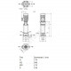 Насос многоступенчатый вертикальный HELIX V 409-1/16/E/KS/400-50 PN16 3х400В/50 Гц Wilo 4160526