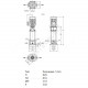 Насос многоступенчатый вертикальный HELIX V 412-1/16/E/KS/400-50 PN16 3х400В/50 Гц Wilo 4160532
