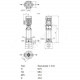 Насос многоступенчатый вертикальный HELIX V 414-1/16/E/KS/400-50 PN16 3х400В/50 Гц Wilo 4160536