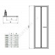 Дверь душевая CONNECT 2 Bifold door 900х1950 мм Ideal Standard K9287EO