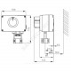 Электропривод 3-х позиц AMV 25 SU 230В Danfoss 082H3040