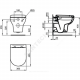 Комплект 3 в 1 унитаз подвесной + инсталляция без кнопки смыва + сиденье полипропилен микролифт Ideal Standard RX002602