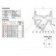 Фильтр сетчатый Y-образный сталь Ду 32 Ру25 Тмакс=400 oC фл F5240 Tecofi F5240-0032