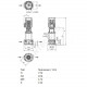 Насос многоступенчатый вертикальный HELIX FIRST V 2201-5/16/E/KS/400-50 PN16 3х400В/50 Гц Wilo 4200576