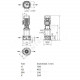 Насос многоступенчатый вертикальный HELIX FIRST V 2203-5/16/E/S/400-50 PN16 3х400В/50 Гц Wilo 4183357