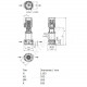 Насос многоступенчатый вертикальный HELIX FIRST V 2207-5/16/E/S/400-50 PN16 3х400В/50 Гц Wilo 4183361
