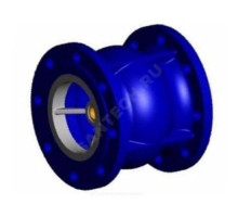Клапан обратный чугун осевой CA3241 Ду 50 Ру16 Тмакс=80 оС фл диск чугун Tecofi CA3241-0050