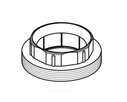 Гайка для смесителя прижимная М38х1,5 Ideal Standard B961474NU