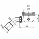 Сифон для поддона 1 1/2