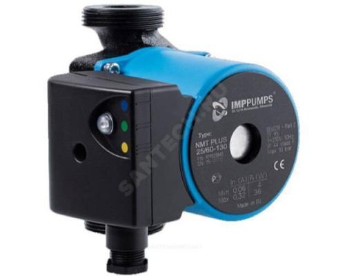 Насос циркуляционный с мокрым ротором NMT PLUS 20/80-130 PN10 1x230В/50 Гц IMP PUMPS 979523847