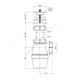 Сифон для кухонной мойки бутылочный 1 1/2