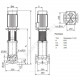 Насос многоступенчатый вертикальный MVI 7001-3/16/E/3-400-50-2 PN16 3х400В/50 Гц Wilo 4071163