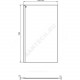 Стенка душевая CONNECT 2 Wetroom panel 1200х1950 мм Ideal Standard K9379V3 .