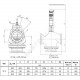 Клапан регулирующий чугун VF3 Ду 200 Ру16 фл Kvs=630м3/ч Danfoss 065B4200