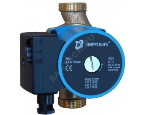 Насос циркуляционный с мокрым ротором для ГВС SAN 25/70-130 PN10 IMP PUMPS 979522006