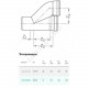 Тройник PP-H параллельный бесшумный белый RAUPIANO PLUS Дн 110х110 б/нап в/к Rehau 11205641003