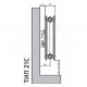 Радиатор стальной панельный Compact C тип 21 400х700 Qну=1010 Вт бок/п RAL 9016 (белый) Heaton Plus