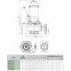 Насос канализационный FKC 80 55.4 T5 400Y/D DAB 60176854