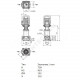 Насос многоступенчатый вертикальный HELIX FIRST V 3601-5/16/E/S/400-50 PN16 3х400В/50 Гц Wilo 4183384