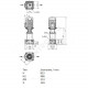 Насос многоступенчатый вертикальный HELIX FIRST V 3602/1-5/16/E/S/400-50 PN16 3х400В/50 Гц Wilo 4183386