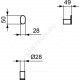 Крючок одинарный для одежды CONCA сталь нерж Ideal Standard T4507GN