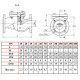 Клапан обратный чугун подъемный CS3240 Ду 25 Ру16 Тмакс=120 оС фл золотник чугун Tecofi CS3240-0025