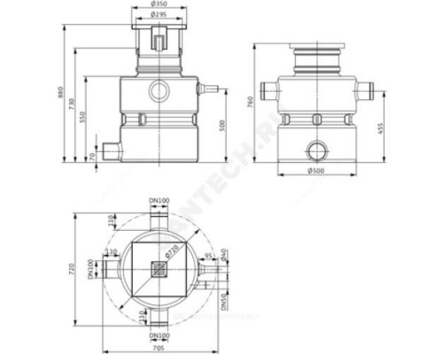 Установка канализационная Drainlift Box 32/8 Wilo 2521820